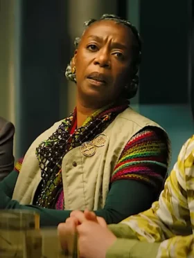 Murderbot S01 Noma Dumezweni Coat Side