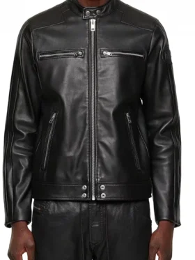 My Family S01 Massimiliano Caiazzo Black Jacket