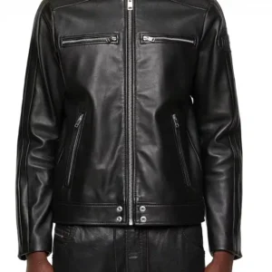 My Family S01 Massimiliano Caiazzo Black Jacket