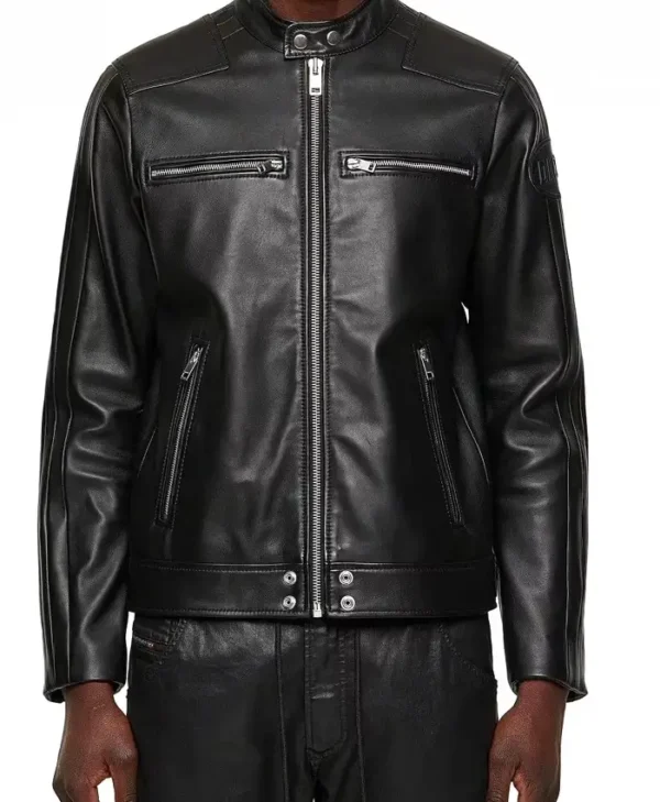My Family S01 Massimiliano Caiazzo Black Jacket
