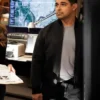 NCIS S22 Nick Torres Bomber Jacket Side