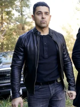 NCIS S22 Wilmer Valderrama Leather Jacket