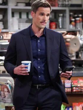 Night Court S03 Andy Ridings Blue Blazer Side