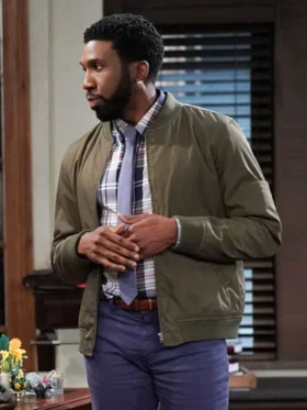 Night Court S03 Nyambi Nyambi Bomber Jacket Side