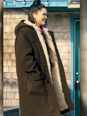 North of North S01 Anna Lambe Brown Coat