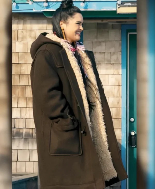 North of North S01 Anna Lambe Brown Coat