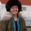 North of North S01 Maika Harper Green Bomber Jacket