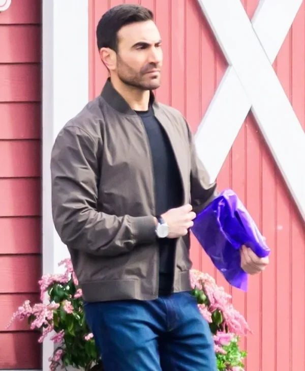 Office Romance Brett Goldstein Brown Jacket
