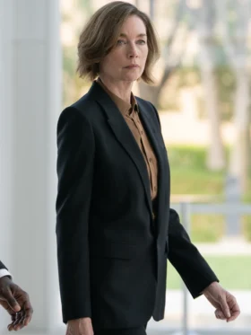 Paradise S01 Julianne Nicholson Black Suiting Blazer