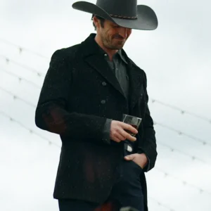 Ransom Canyon S01 Eoin Macken Black Coat