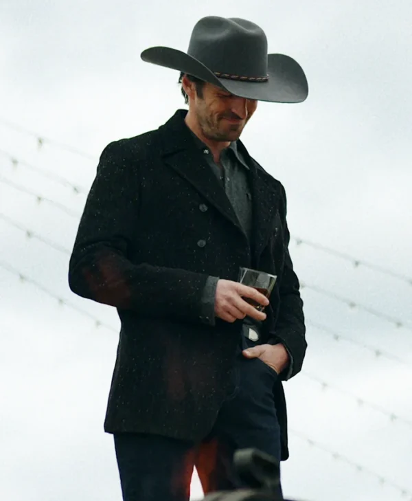 Ransom Canyon S01 Eoin Macken Black Coat