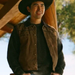 Ransom Canyon S01 Jake Longbow Brown Denim Vest