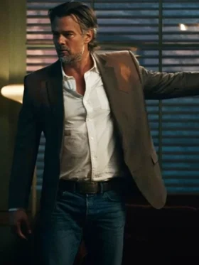 Ransom Canyon S01 Josh Duhamel Brown Blazer Side