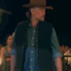 Ransom Canyon S01 Staten Kirkland Black Denim Vest Front