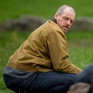 Reunion S01 Matthew Gurney Brown Cotton Jacket