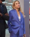 Running Point S01 Kate Hudson Blue Blazer