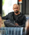 S.W.A.T. S08 Shemar Moore Black Hooded Jacket
