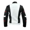 Shop Black and White Leather Bruce Lee Jacket