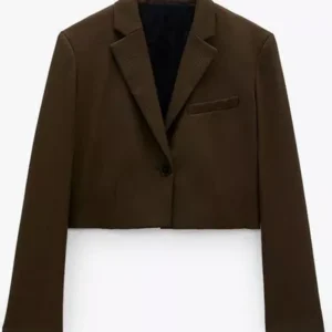 Small Achievable Goals S01 Chelsey Cropped Blazer