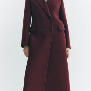 Small Achievable Goals S01 Jennifer Whalen Wool Coat