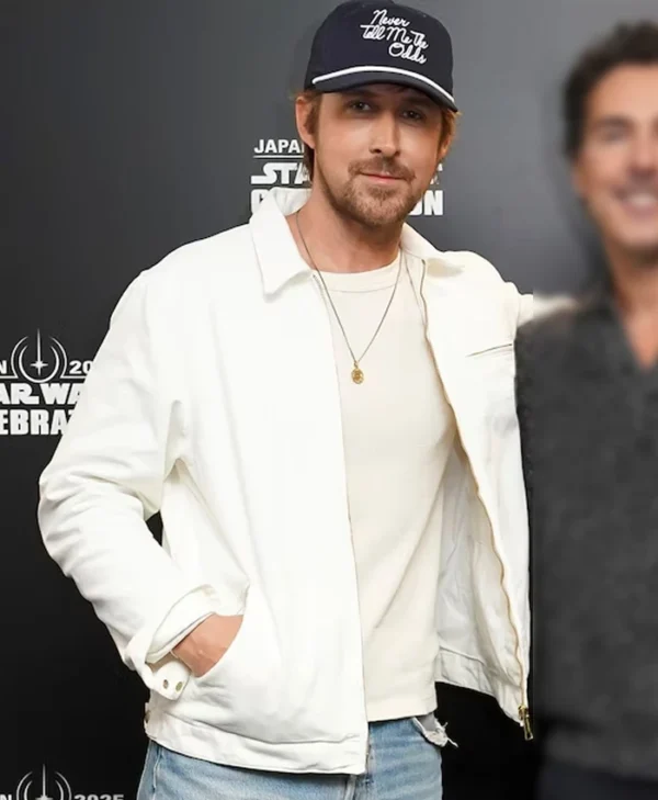 Star Wars Starfighter 2025 Ryan Gosling White Jacket