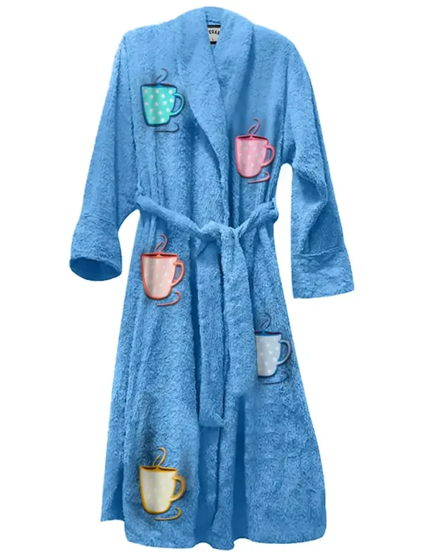 Stegaro Mug Life Blue Bathrobes