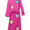 Stegaro Mug Life Dark Pink Bathrobe Backs