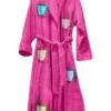 Stegaro Mug Life Dark Pink Bathrobes