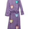 Stegaro Mug Life Purple Bathrobe Backs