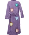 Stegaro Mug Life Purple Bathrobe Backs
