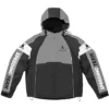 Stegaro Speeding Team Racer Hoodie Grey Black Hoodie
