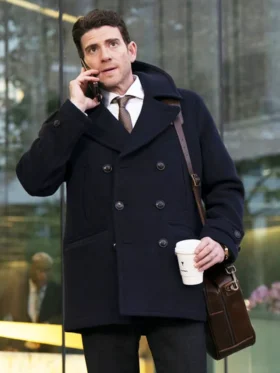 Suits LA S01 Bryan Greenberg Wool Peacoat