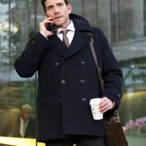 Suits LA S01 Bryan Greenberg Wool Peacoat