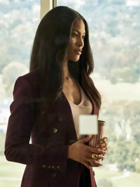 Suits LA S01 Lex Scott Davis Maroon Suiting Blazer