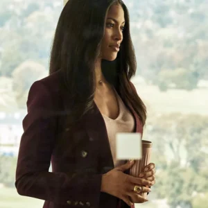 Suits LA S01 Lex Scott Davis Maroon Suiting Blazer