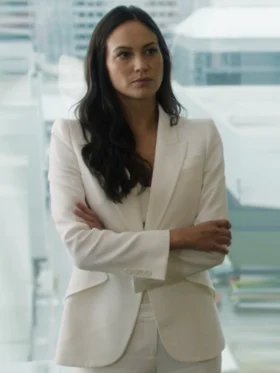 Suits LA S01 Rachelle Goulding White Blazer