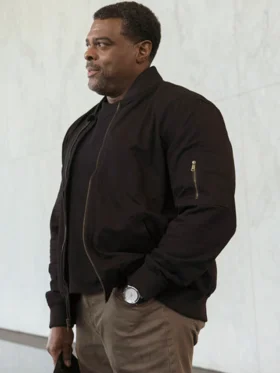 Suits LA S01 Troy Winbush Black Bomber Jacket