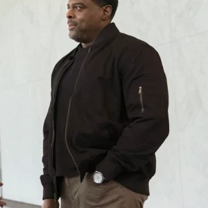 Suits LA S01 Troy Winbush Black Bomber Jacket