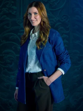 SurrealEstate S03 Sarah Levy Blue Denim Blazer