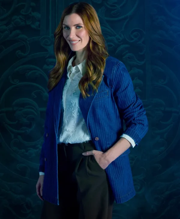 SurrealEstate S03 Sarah Levy Blue Denim Blazer