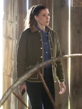 SurrealEstate S03 Sarah Levy Quilted Jacket Back