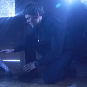 SurrealEstate S03 Tim Rozon Black Bomber Jacket