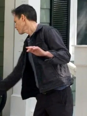 The Bondsman S01 Kevin Bacon Denim Jacket Back