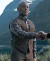 The Electric State 2025 Giancarlo Esposito Brown Vest Side