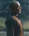 The Electric State 2025 Giancarlo Esposito Brown Vest