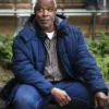 The Equalizer S05 Danny Johnson Blue Puffer Jacket Back