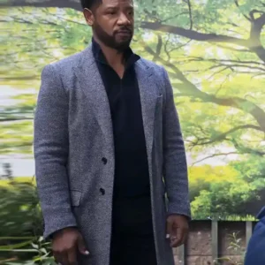 The Equalizer S05 Marcus Dante Grey Wool Coat Side