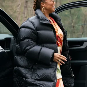 The Equalizer S05 Queen Latifah Puffer Jacket Back