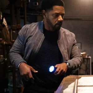 The Equalizer S05 Tory Kittles Bomber Jacket Side