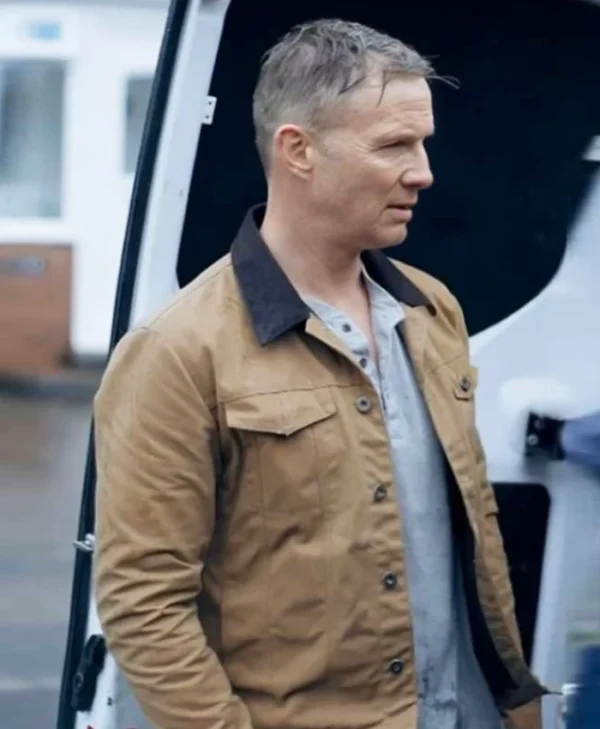 The Feud S01 Rupert Penry-Jones Brown Jacket